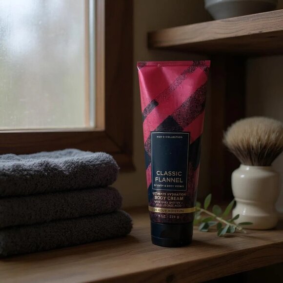 CLASSIC FLANNEL Body Cream From Bath & Body Works 8 OZ - Picture 1 of 4